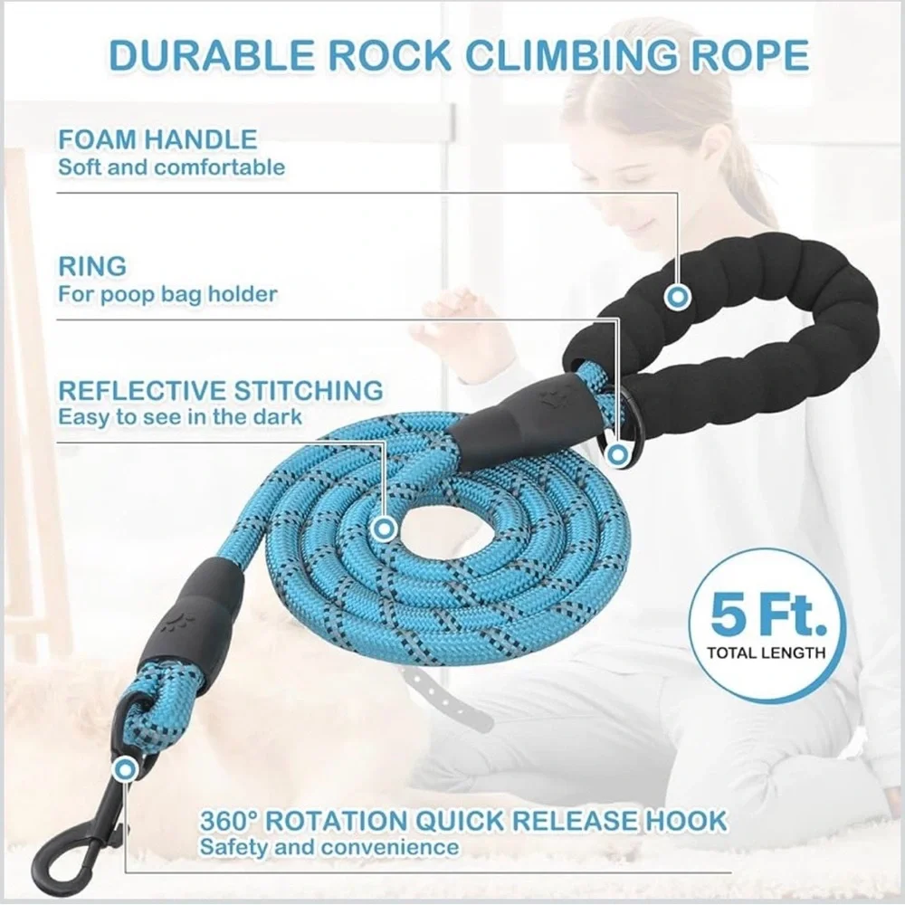 Blue Plaid Dog Harness with Double D-Ring – Unbranded - Picture 3 of 5